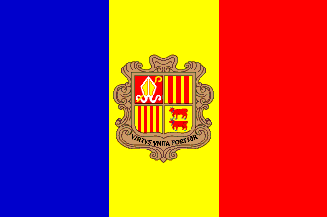 Flag Andorra.