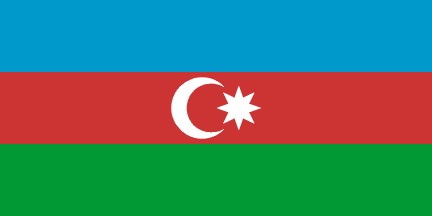 Flag Azerbaijan.