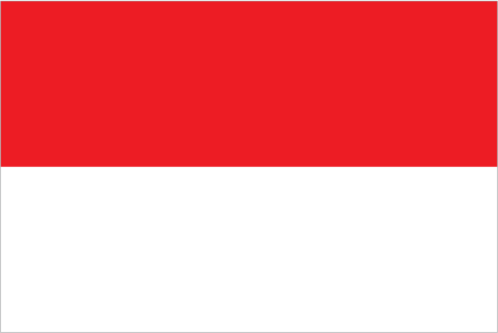 Flag Indonesia.