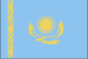 Flag Kazakhstan.
