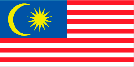 Flag Malaysia.