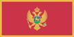 Flag Montenegro.